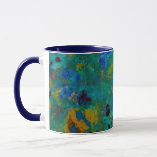 Blaue Klippe Tasse (Links)