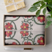 BLAUE KNIGHT MIT ROTE ROSEN MITTLERE MINIATUR SEIDENPAPIER (Geschenk)