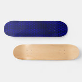 Blaue Kohlenstoff-Faser Skateboard (Horizontal)
