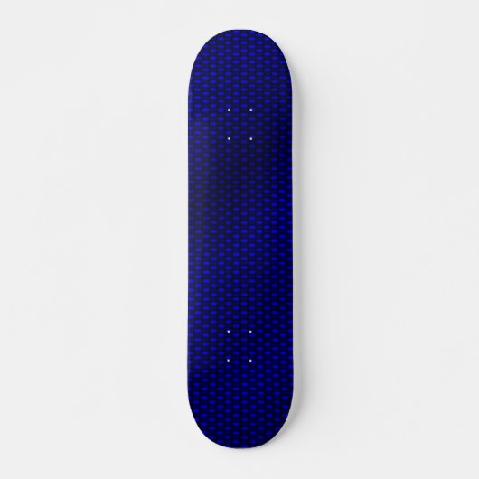 Blaue Kohlenstoff-Faser Skateboard (Vorne)