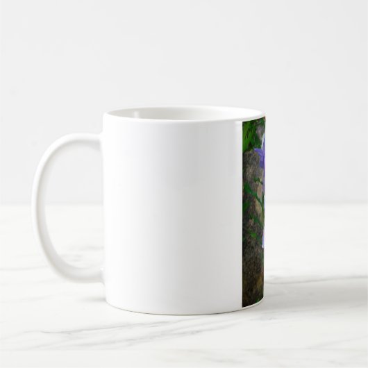 Blaue Kolonne Kaffeetasse (Links)