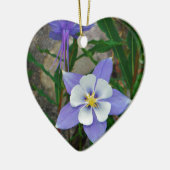 Blaue Kolonne Keramikornament (Links)