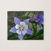 Blaue Kolonne Puzzle (Horizontal)