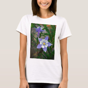 Blaue Kolonne T-Shirt