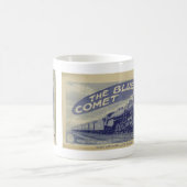 Blaue Kometen-Tasse Kaffeetasse (Mittel)