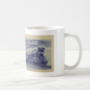 Blaue Kometen-Tasse Kaffeetasse