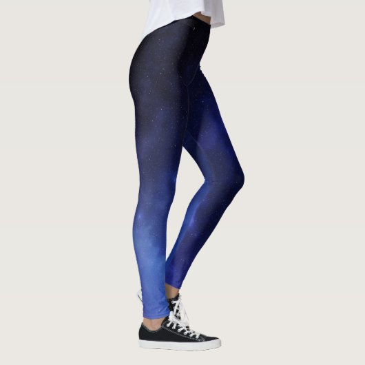 Blaue Konstellationen Leggings (Rechts)