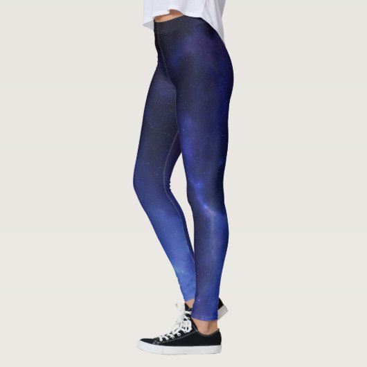 Blaue Konstellationen Leggings (Links)