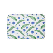 Blaue Kornblumen Badematte (Vorderseite)