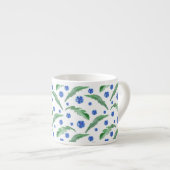 Blaue Kornblumen Espressotasse (Vorderseite Rechts)
