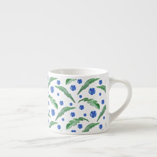 Blaue Kornblumen Espressotasse (Rechts)
