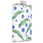 Blaue Kornblumen Flachmann (Rechts)