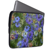 Blaue Kornblumen Laptopschutzhülle (Vorne Rechts)