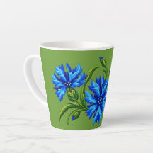 Blaue Kornblumen