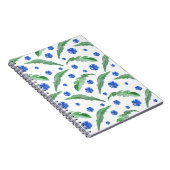 Blaue Kornblumen Notizblock (Rechte Seite)