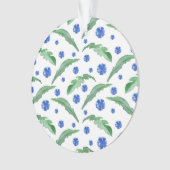 Blaue Kornblumen Ornament (Vorderseite)