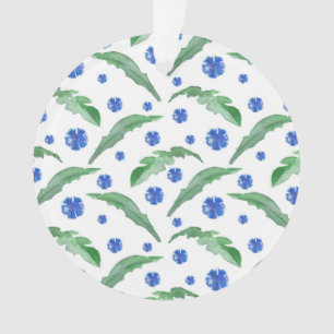 Blaue Kornblumen Ornament