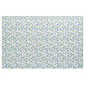 Blaue Kornblumen Stoff (Fat Quarter (45,7 x 55,9 cm))
