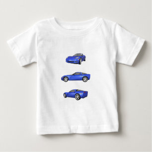 Blaue Korvette: Baby T-shirt