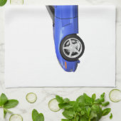 Blaue Korvette: Handtuch (Gefaltet)