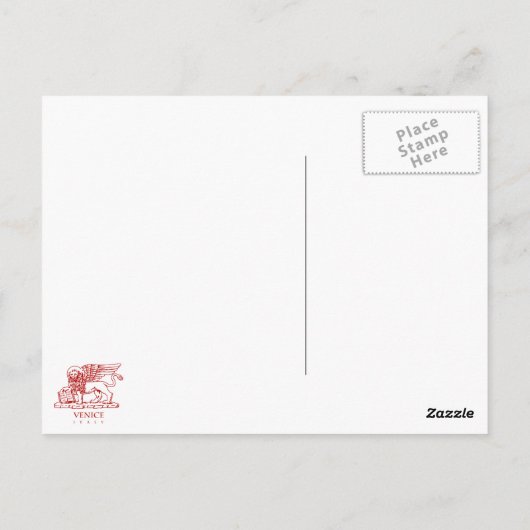 Blaue Kostüme Postkarte (Rückseite)