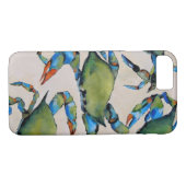 Blaue Krabbe iPhone 7 Fall Case-Mate iPhone Hülle (Rückseite (Horizontal))