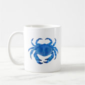 Blaue Krabbe Kaffeetasse (Links)