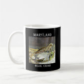 Blaue Krabbe Marylands Kaffeetasse (Links)