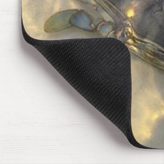 Blaue Krabbe Mousepad (Ecke)