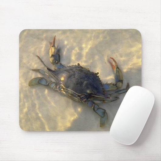 Blaue Krabbe Mousepad (Mit Mouse)