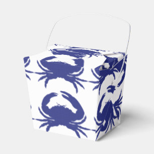 Blaue Krabben-Feiern Geschenkschachtel
