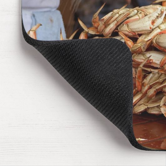 Blaue Krabben-Fest Mousepad (Ecke)