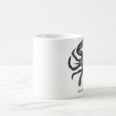 Blaue Krabben-Kaffee-Tasse Kaffeetasse (Mittel)