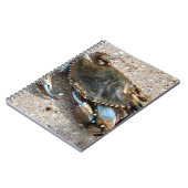 Blaue Krabben-Kriechen Notizblock (Linke Seite)