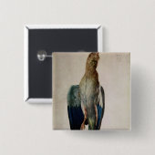 Blaue Krähe, 1512 Button (Vorne & Hinten)