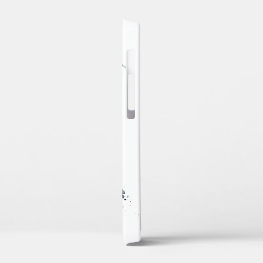 Blaue Krähe kaum gibt iPod-Gehäuse Case-Mate iPhone Hülle (Rückseite / Links)