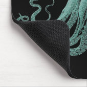 Blaue Krake Mousepad (Ecke)