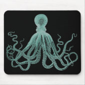 Blaue Krake Mousepad (Vorne)