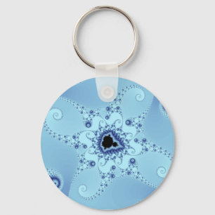 Blaue Kraken Schlüsselanhänger