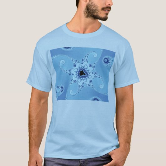 Blaue Kraken T-Shirt (Vorderseite)