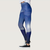 Blaue Krater-Leggings Leggings (Links)
