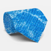 Blaue Krawatte (Gerollt)