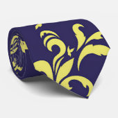 Blaue Krawatte (Gerollt)