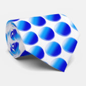 Blaue Krawatte (Gerollt)