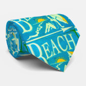 blaue Krawatte (Gerollt)