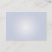 Blaue Krawatte - Chubby Visitenkarte (Rückseite)