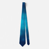 Blaue Krawatte mit einem Farbverlauf von dunkel zu (Vorderseite)