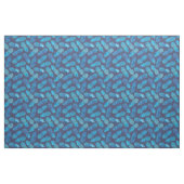 Blaue Krawatten-Ananas Stoff (Fat Quarter (45,7 x 55,9 cm))