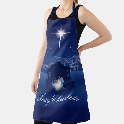 Blaue Kreativität Schürze (InSitu)