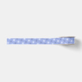 Blaue Kreise wirbeln Muster Ripsband (Vorderseite)